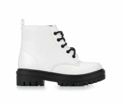 Top 10 😍 Girls' Unr8ed Toddler Firm Combat 🥾 Boots White 🌟