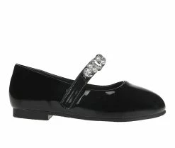 Deals 👍 Girls' Vince Camuto Toddler & Little Kid Fiona Special Occasion Flats Black 🌟