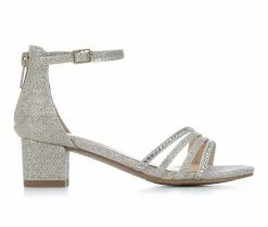 Wholesale ✨ Girls' Soda Little Kid & Big Kid Grace Special Occasion 👟 Shoes Nude Glitter 🤩