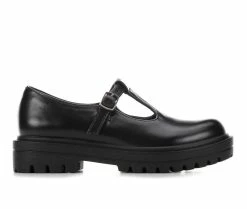 Buy 🤩 Girls' Unr8ed Little Kid & Big Kid Gabby Mary Jane 👠 Heels Black 💯