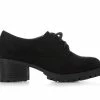 Best deal 🤩 Girls' Unr8ed Little Kid & Big Kid Avery Heeled Oxfords Black 😍