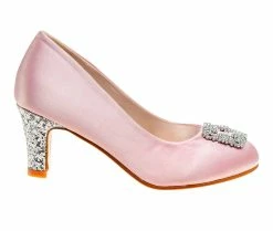 Wholesale 🎁 Girls' Badgley Mischka Little Kid & Big Kid Alaia 👗 Dress 👟 Shoes Pink 😉