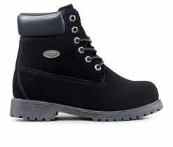 Buy ✔️ Girls' Lugz Little Kid Convoy Lace-Up 🥾 Boots Black 😉