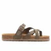 New 🥰 Girls' Madden Girl Little Kid & Big Kid JBartlet Strappy Footbed 🩴 Sandals Mocha 🧨
