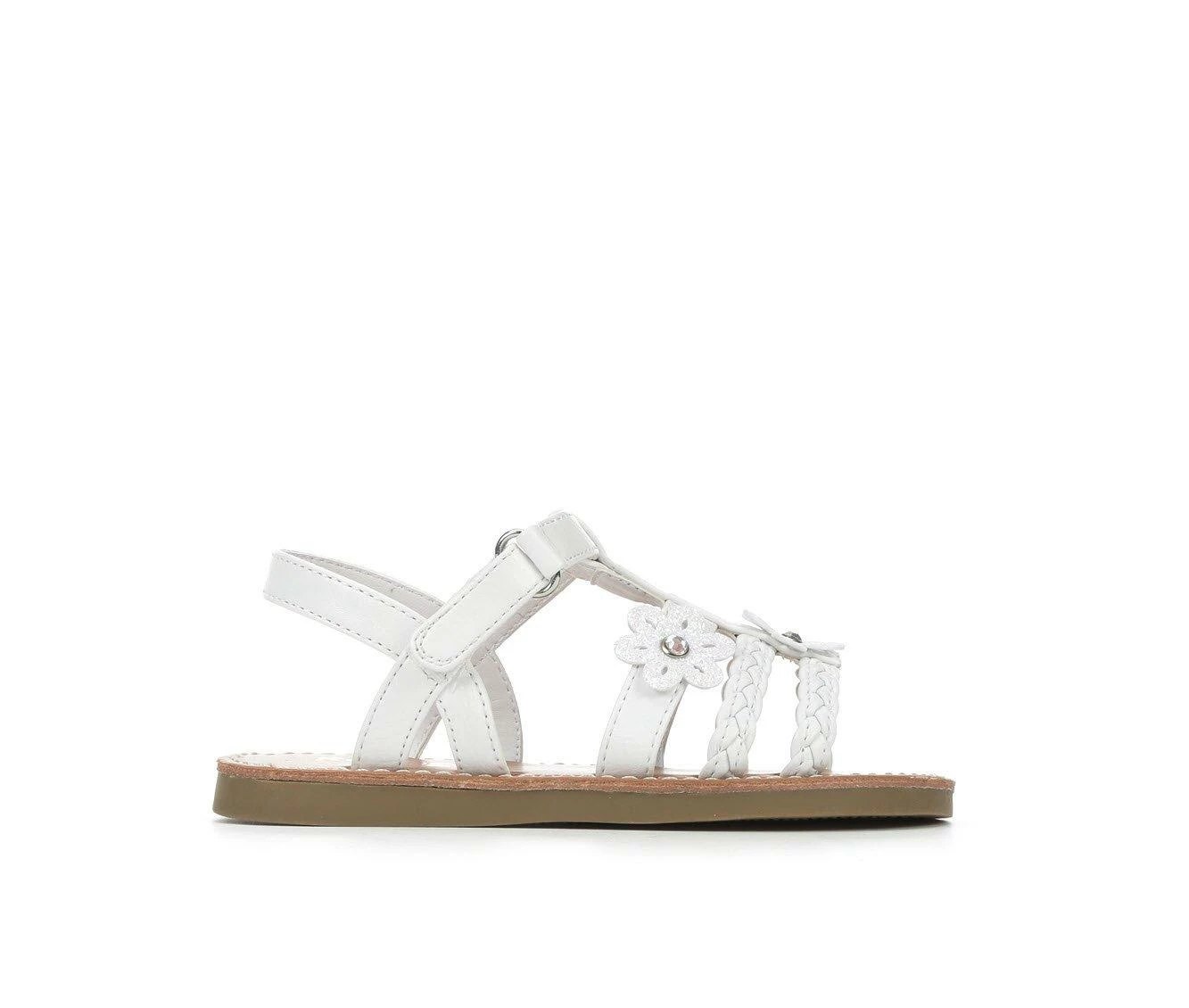 New ๐ฅฐ Girls' Rachel ๐ Shoes Toddler Lil ๐ Summer ๐ฉด Sandals White/White ๐ 2 New ๐ฅฐ Girls' Rachel ๐ Shoes Toddler Lil ๐ Summer ๐ฉด Sandals White/White ๐ - Image 2