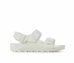 Best reviews of 🤩 Kids' Birkenstock Toddler & Little Kid Milano Footbed 🩴 Sandals White 😀