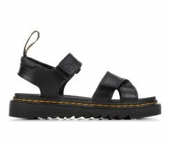 Flash Sale 🌟 Girls' Dr. Martens Little Kid & Big Kid Vossie 🩴 Sandals Black ❤️