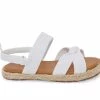 Brand new 🎉 Girls' OshKosh B'gosh Toddler & Little Kid Aprill 🩴 Sandals White 🌟