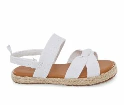 Brand new 🎉 Girls' OshKosh B'gosh Toddler & Little Kid Aprill 🩴 Sandals White 🌟