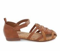 Cheap 😍 Girls' OshKosh B'gosh Toddler & Little Kid Hattie 🩴 Sandals Brown 👏