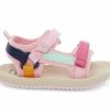Promo ⌛ Girls' OshKosh B'gosh Toddler & Little Kid Pascal 🩴 Sandals Pink/Multi 🎉