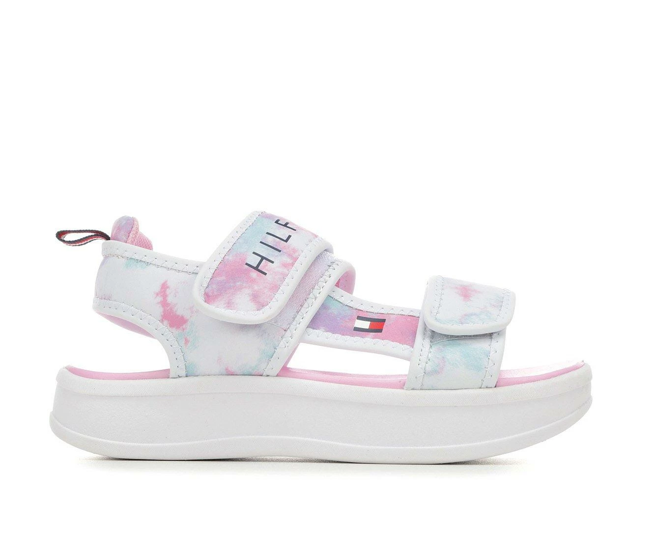 Best deal ๐ Girls' Tommy Hilfiger Little Kid & Big Kid Leomi Sport Platform ๐ฉด Sandals Tie Dye ๐งจ 2 Best deal ๐ Girls' Tommy Hilfiger Little Kid & Big Kid Leomi Sport Platform ๐ฉด Sandals Tie Dye ๐งจ - Image 2