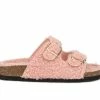 Outlet 🌟 Girls' Olivia Miller Little Kid & Big Kid Hailey Footbed 🩴 Sandals Blush ✨