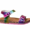 Best deal ✔️ Girls' Kensie Girl Toddler Double Buckle Rainbow 🩴 Sandals Holo/Multi 🔥