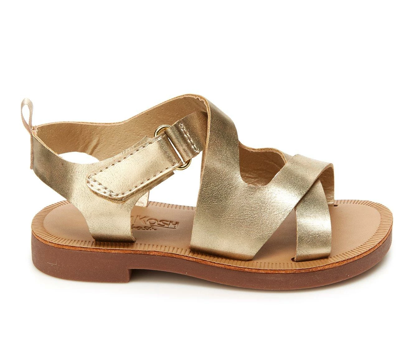 Best Sale ⭐ Girls' OshKosh B'gosh Infant & Toddler & Little Kid Meera 🩴 Sandals Gold 🧨 2 Best Sale ⭐ Girls' OshKosh B'gosh Infant & Toddler & Little Kid Meera 🩴 Sandals Gold 🧨 - Image 2