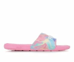 Best reviews of 🛒 Girls' Puma Little Kid Cool Cat Ice Cream Swirl PS Sport Slides Pastel Multi 🌟