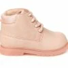 Best deal 🎁 Girls' OshKosh B'gosh Infant & Toddler & Little Kid Judi Lace-Up 🥾 Boots Light Pink ⭐