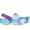 New 💯 Kids' Crocs Little Kid & Big Kid Classic Solarized Clogs White/Multi ✔️