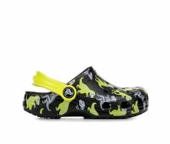 Coupon 💯 Kids' Crocs Toddler Classic Easy Icon Clogs Black ❤️