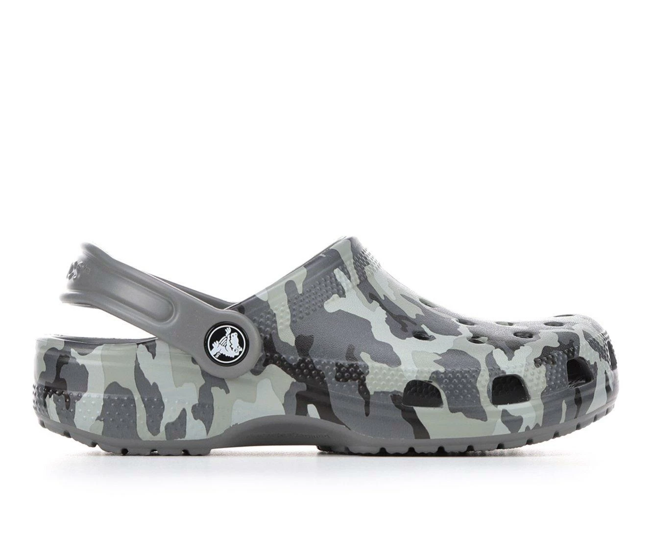 Wholesale 𧨠Kids' Crocs Little Kid & Big Kid Classic Camo Clogs Black/Grey β 2 Wholesale 𧨠Kids' Crocs Little Kid & Big Kid Classic Camo Clogs Black/Grey β - Image 2
