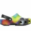 New 🥰 Kids' Crocs Little Kid & Big Kid Classic Solarized Clogs Black/Multi 🎉