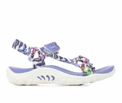 Wholesale 🥰 Girls' Skechers Little Kid & Big Kid Reggae Butterfly 🩴 Sandals White Multi ⭐