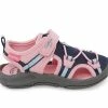Flash Sale 🛒 Girls' OshKosh B'gosh Toddler & Little Kid Elipsis 🩴 Sandals Navy/Pink ✨