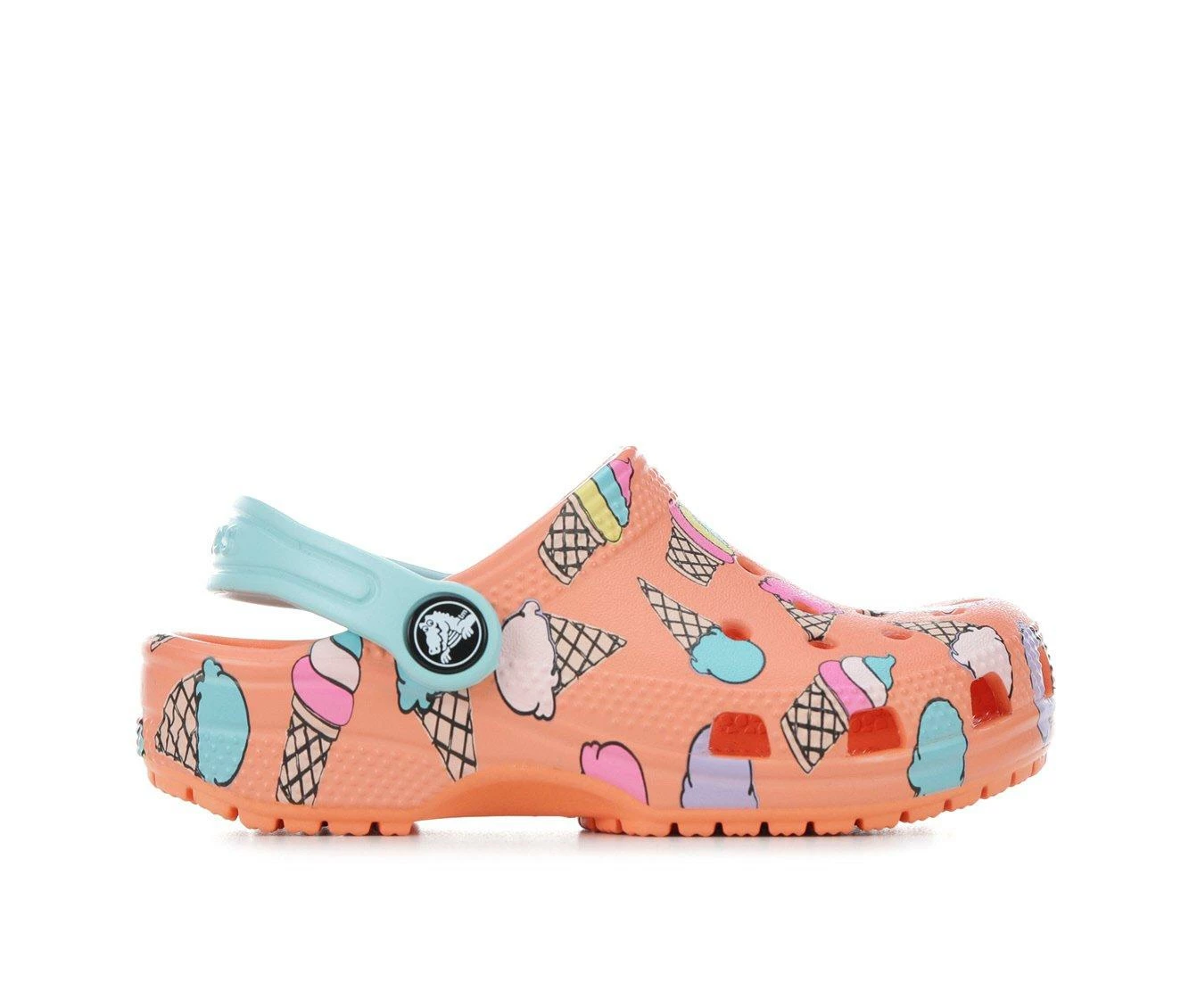 Outlet π Kids' Crocs Toddler Classic Pool Party Clogs Papaya π 2 Outlet π Kids' Crocs Toddler Classic Pool Party Clogs Papaya π - Image 2
