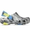 Promo ✔️ Kids' Crocs Little Kid & Big Kid Classic All-Terrain Marbled Clogs Slate Grey 🛒
