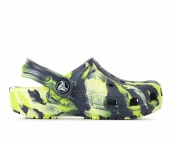 Wholesale 🎉 Kids' Crocs Toddler Classic Marbled Clogs Navy/Multi 🛒