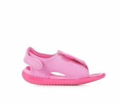 Wholesale 😍 Girls' Nike Infant & Toddler Sunray Adjust 5 V2 Water 🩴 Sandals Pink/Fuchsia 👍