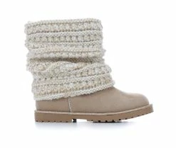 Brand new ⭐ Girls' Makalu Toddler Sloane 🥾 Boots Taupe/Gold 🛒