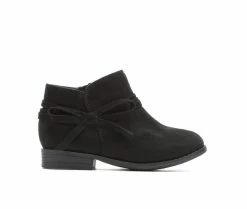 New 🛒 Girls' Unr8ed Toddler Reece Booties Black 🛒