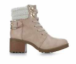 Buy 🤩 Girls' MIA Little Kid & Big Kid Little Annamaria Heeled 🥾 Boots Blush ✔️