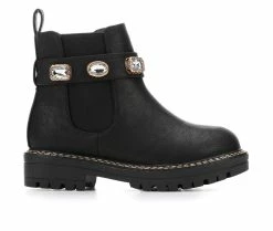 Outlet ✨ Girls' MIA Little Kid & Big Kid Lucaa 🥾 Boots Black 😍