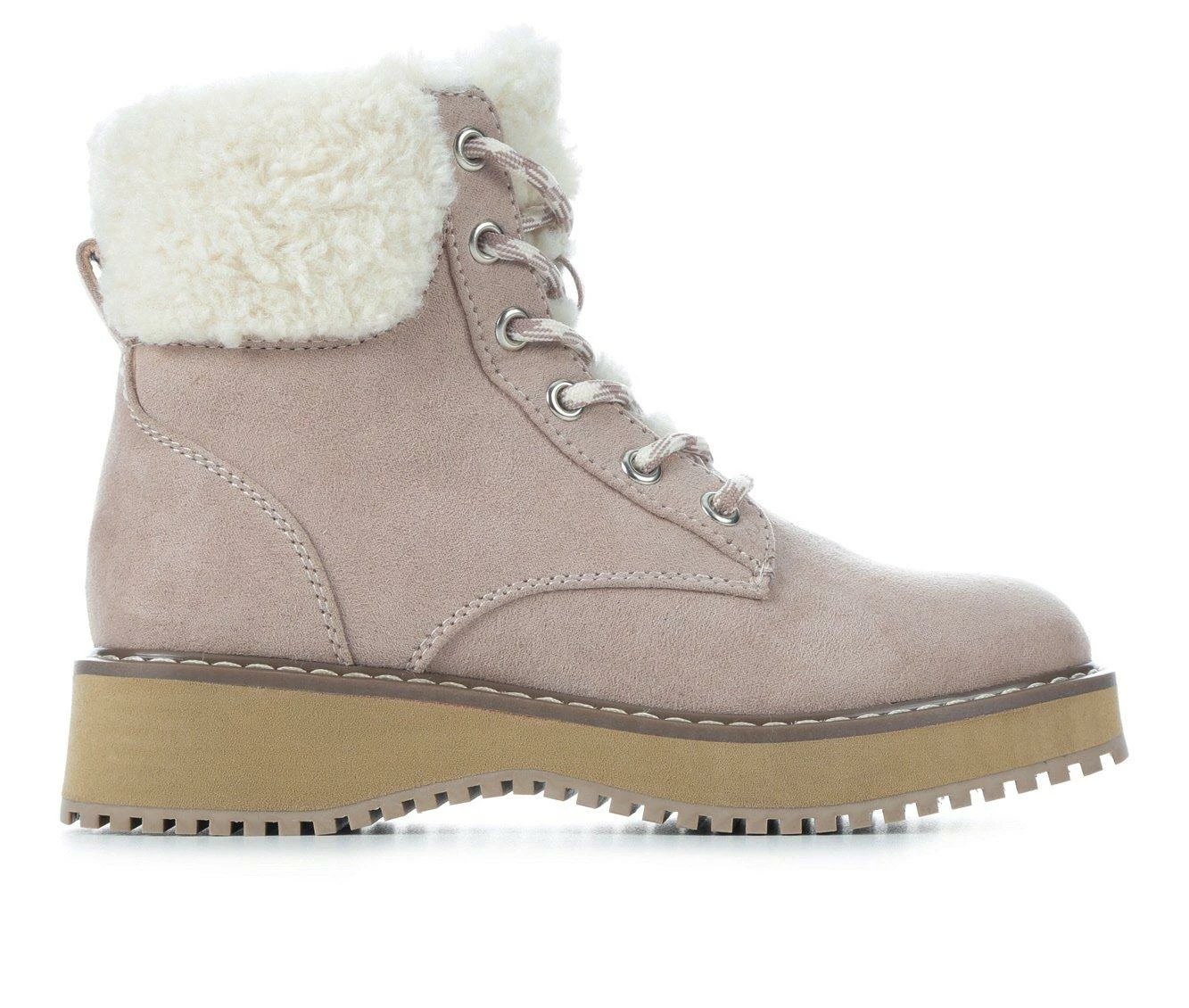 Budget ⭐ Girls' Madden Girl Little Kid & Big Kid Kimber Winter Wedge Booties Blush 🧨 2 Budget ⭐ Girls' Madden Girl Little Kid & Big Kid Kimber Winter Wedge Booties Blush 🧨 - Image 2