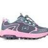 Flash Sale 🧨 Girls' Skechers Little Kid & Big Kid Fuse Tread Hiking 👟 Shoes Charcoal/Pink 😉