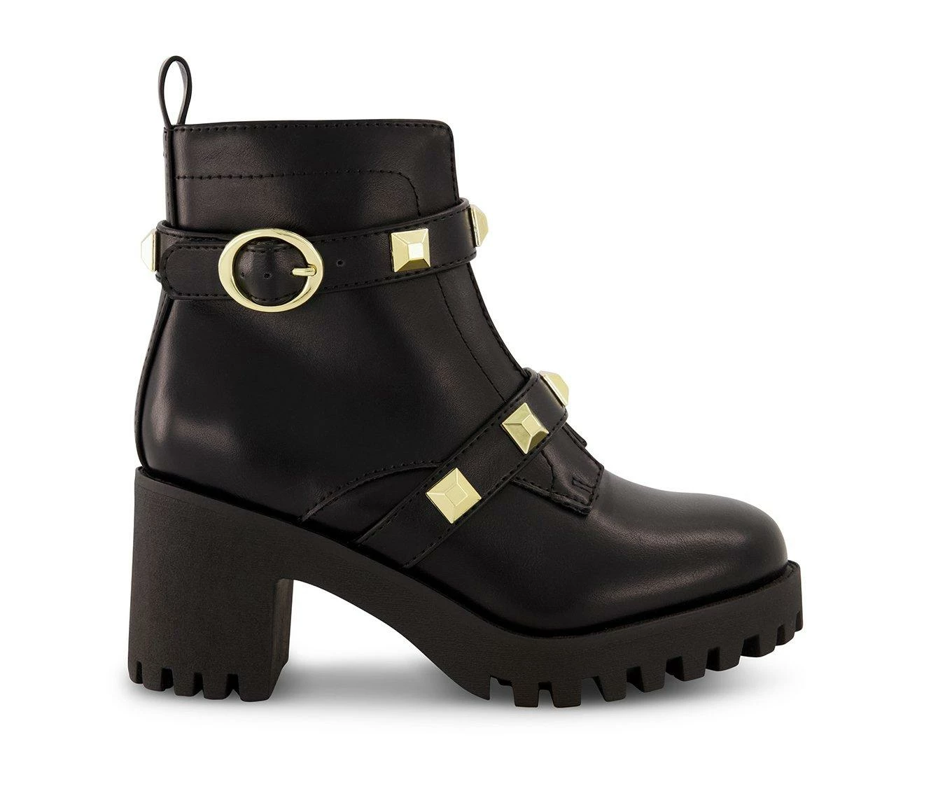 New 🥰 Girls' Marc Fisher Children's Little Kid & Big Kid Marika Stud Heeled Booties Black ✨ 2 New 🥰 Girls' Marc Fisher Children's Little Kid & Big Kid Marika Stud Heeled Booties Black ✨ - Image 2