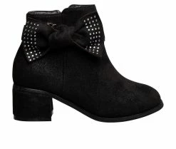 Best Sale ⭐ Girls' Badgley Mischka Little Kid & Big Kid Miranda 🥾 Boots Black 👍
