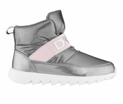 Buy ⭐ Girls' DKNY Little Kid & Big Kid Tia Cala Waterproof 🥾 Boots Gray 😉