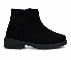 Budget 🔥 Girls' Olivia Miller Little Kid & Big Kid Cassie Chelsea 🥾 Boots Black 🤩