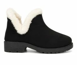 Cheap ⭐ Girls' Olivia Miller Little Kid & Big Kid Thabata Winter Booties Black 😍