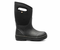 Deals 🥰 Kids' Bogs Footwear Little Kid & Big Kid Classic II Handles 🥾 Boots Black ⌛