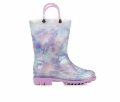 Brand new 🎁 Girls' Capelli New York Toddler Pastel 1526 Rain 🥾 Boots Pastel Combo 🥰