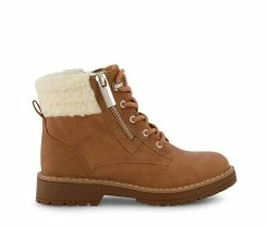 Budget ✨ Girls' Marc Fisher Children's Little Kid & Big Kid Jade Zip 🥾 Boots Taupe 🤩
