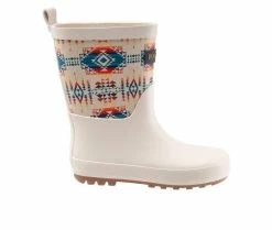 Discount 💯 Kids' Pendleton Little Kid Pilot Rock Mid Waterproof Rain 🥾 Boots Fog 😉