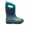 Best reviews of ⌛ Kids' Bogs Footwear Little Kid & Big Kid Classic II Pattern 🥾 Boots Ink Blue Multi ✔️