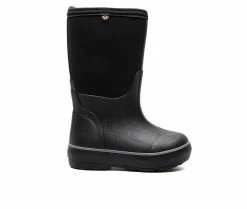 Budget ⭐ Kids' Bogs Footwear Little Kid & Big Kid Classic II Solid 🥾 Boots Black 💯