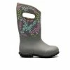 Discount 🧨 Girls' Bogs Footwear Little Kid & Big Kid York Rain 🥾 Boots Grey Multi 🛒