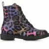 Brand new ⭐ Girls' MIA Little Kid & Big Kid Giuletta Lace-Up 🥾 Boots Multi Leopard 🌟